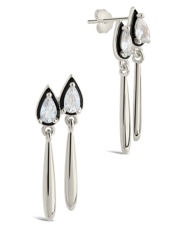 Nyx Dangle Earrings - Silver