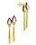 Nyx Dangle Earrings - Gold