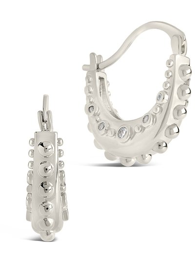 Sterling Forever Oriana Hoops product