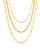 Parisa Layered Chain Necklace - Gold