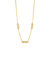 Pavati Gemstone Station Necklace