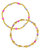 Priscilla Beaded Stretch Bracelet Set of 2 - Gold