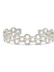 Remi Cuff Bracelet - Silver