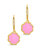 Rose Petal Short Drop Earrings