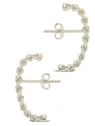 Sterling Silver Chain Link Suspender Studs