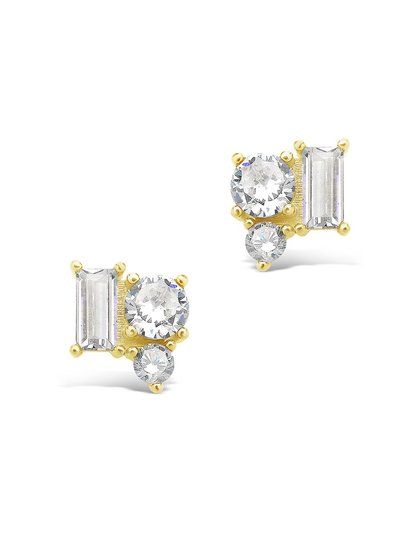 Sterling Forever Sterling Silver CZ Cluster Studs product