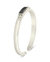 Sterling Silver Thin Enamel Open Signet Ring