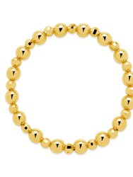 Summer Beaded Bracelet - Gold