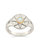 Sunni Opal & CZ Signet Ring