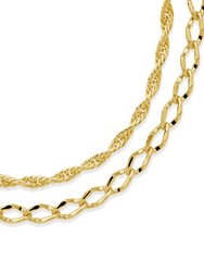 Tessa Layered Chain Anklet