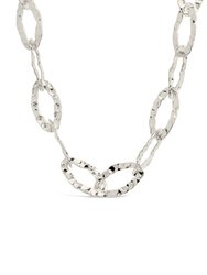 Wyn Hammered Chain Necklace