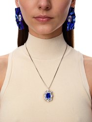 Edith Crystal Pendant Necklace