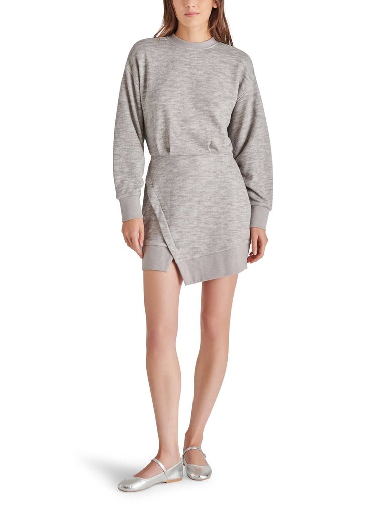 Briar Sweater Dress - Gray