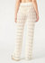 Eddie Crochet Pant In Natural