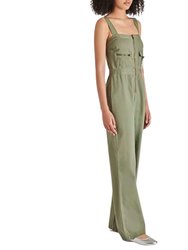 Eres Jumpsuit In Dusty Olive