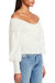 Girl Talk Top In White