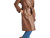 Ilia Trench Coat In Dark Brown