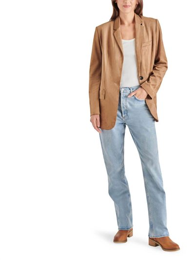 Steve Madden Imaan Suede Blazer In Beige product