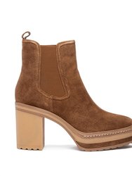 Lexa Boots - Chestnut Suede