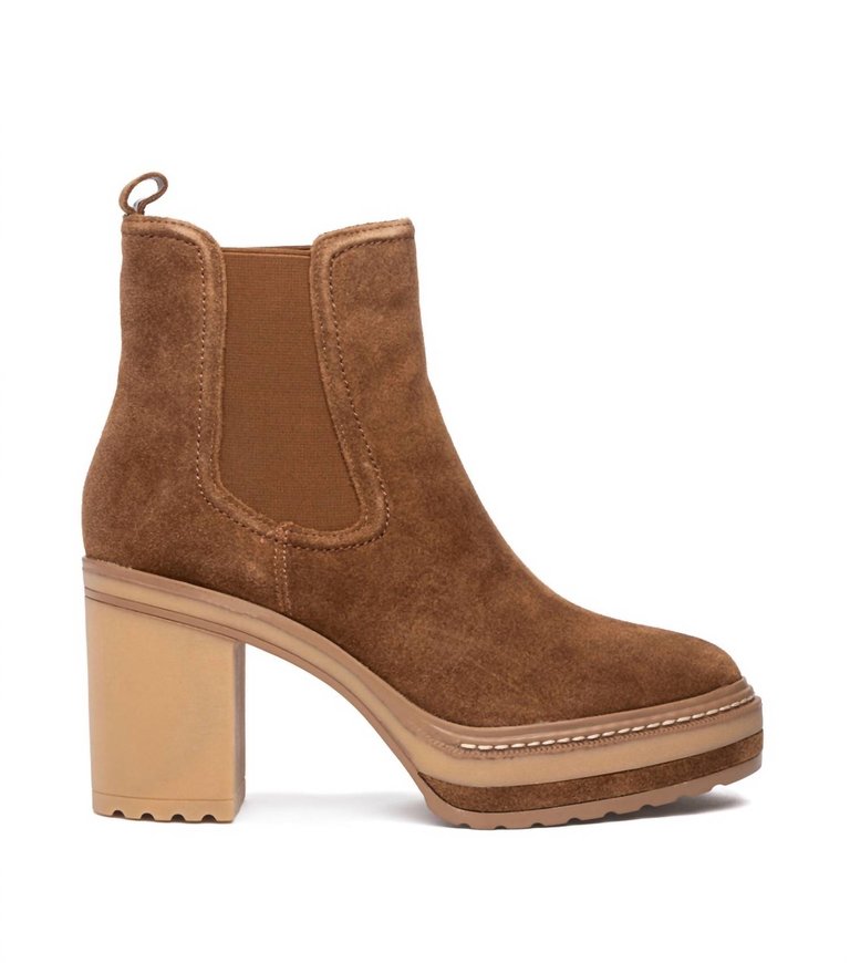 Lexa Boots - Chestnut Suede