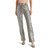 Loren Faux Snakeskin Pant - Grey