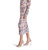 Maya Floral Blur Dress In Multi Color