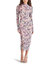 Maya Floral Blur Dress In Multi Color - Multi Color