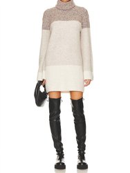 Meghan Sweater Dress - Oatmeal