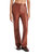 Mercer Faux Leather Pants In Cognac - Cognac