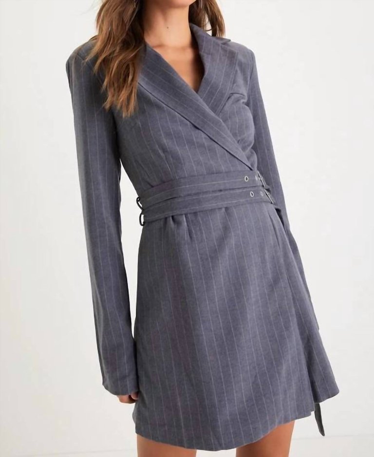 Odette Dress In Grey