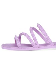 Skyler-J Studded Jelly Slide Sandals