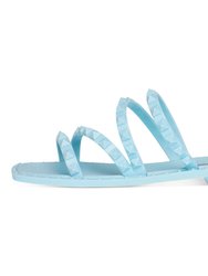 Skyler-J Studded Jelly Slide Sandals