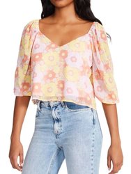 Stevie Top - Pink Multi