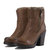 Sweaterr Ankle Boot - Cognac Leather