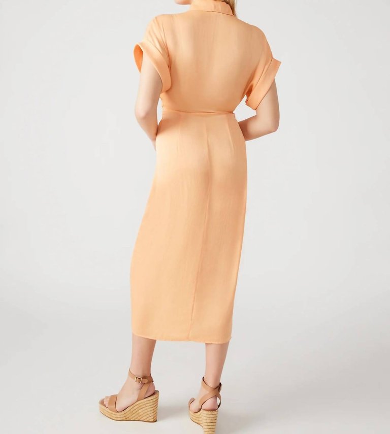 Tori Dress In Salmon