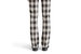 Waverly Plaid Print Mid Rise Kick Flare Trouser Pants In Grey Multi Plaid