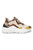 Womens/Ladies Antonia Lace Up Leather Sneaker (Multicolored)