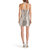 Yasmin Sequin Mini Dress In Silver