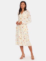 Camilla Long Sleeve Midi Shirt Dress