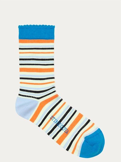 STINE GOYA Iggy Multistripe Socks In Multistripes product