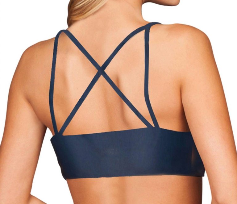 Big Island Bralette Bikini Top In Sfs Storm