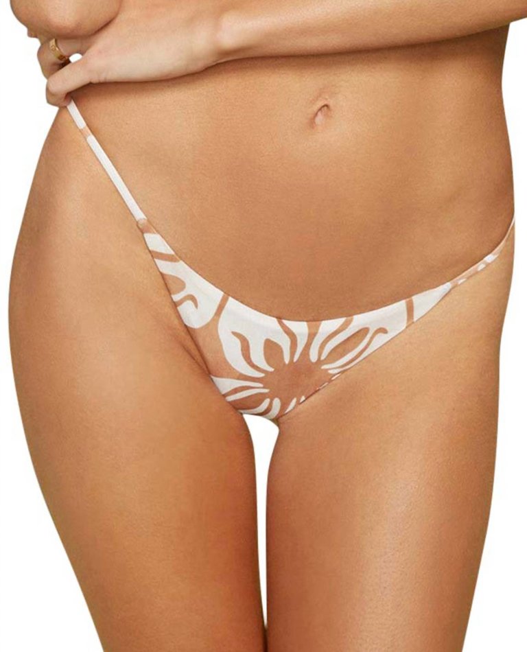 Brazilian Bikini Bottom In Sfs Indo Tile - Sfs Indo Tile