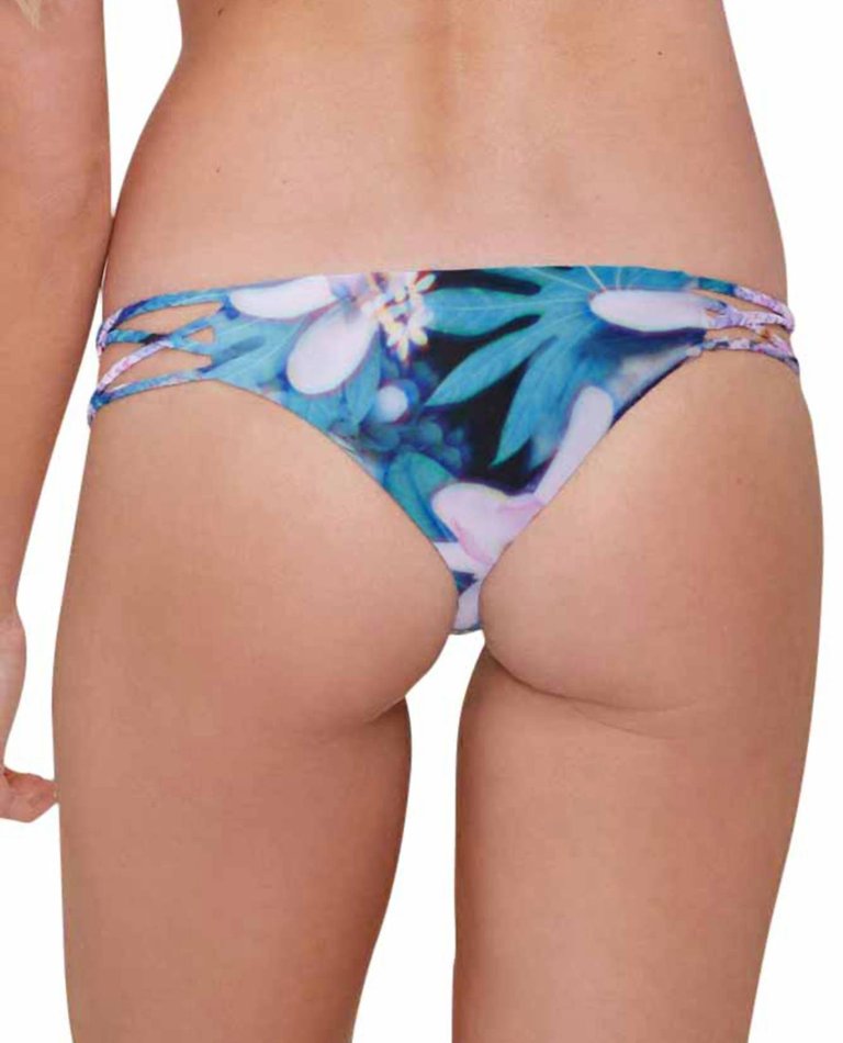 Gypsy Braided Cheeky Bikini Bottom In Sfs Wonderland