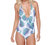 One Piece Swimsuit In Sfs Petrogleaf - Sfs Petrogleaf