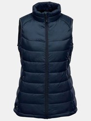 Ladies Stavanger Thermal Body Warmer - Navy/Graphite Grey