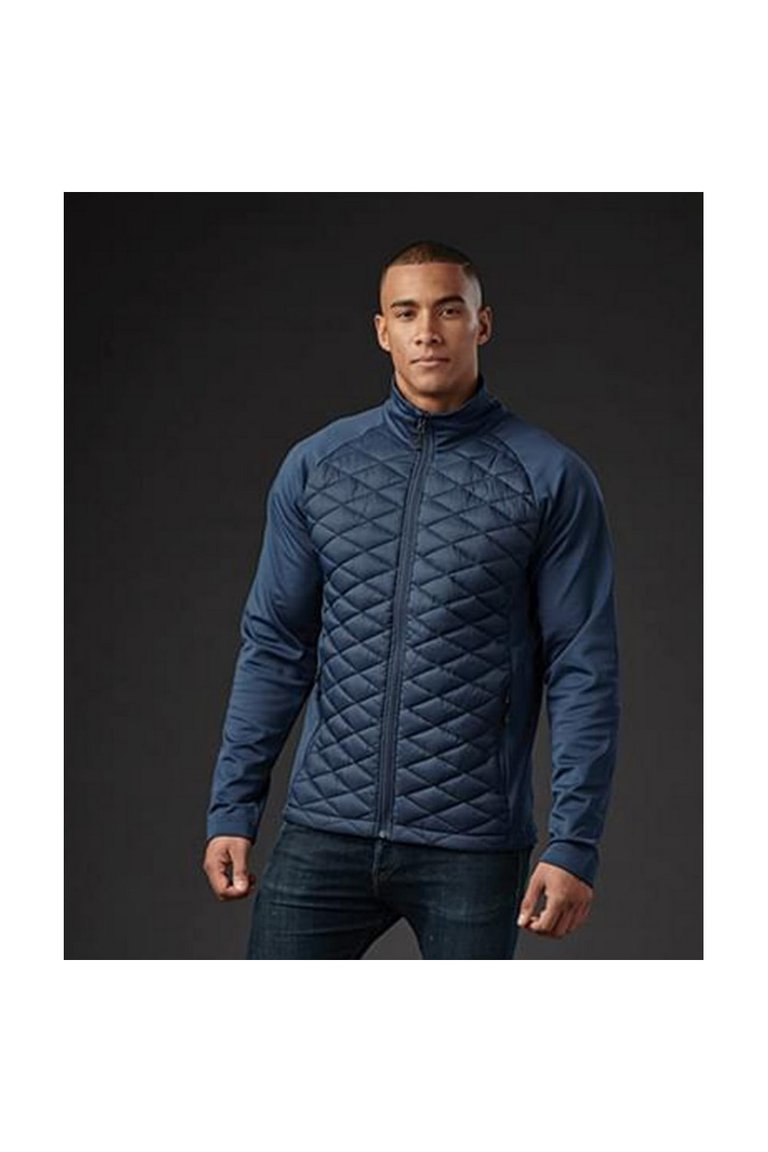 Mens Boulder Thermal Soft Shell Jacket - Indigo