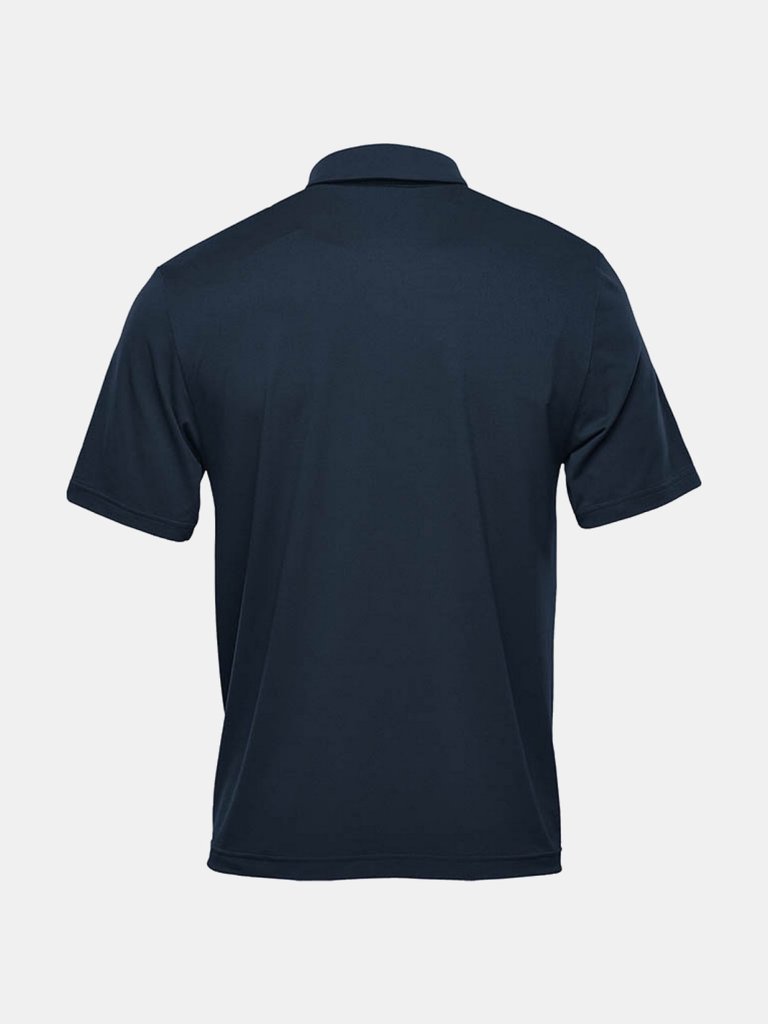 Mens Camino Pure Earth Performance Polo Shirt - Navy