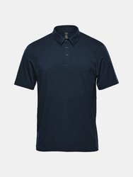 Mens Camino Pure Earth Performance Polo Shirt - Navy - Navy