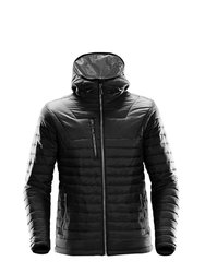 Mens Gravity Thermal Padded Jacket - Black/Charcoal - Black/Charcoal