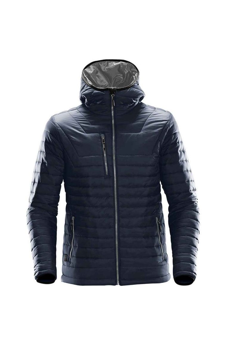 Mens Gravity Thermal Padded Jacket - Navy/Charcoal - Navy/Charcoal